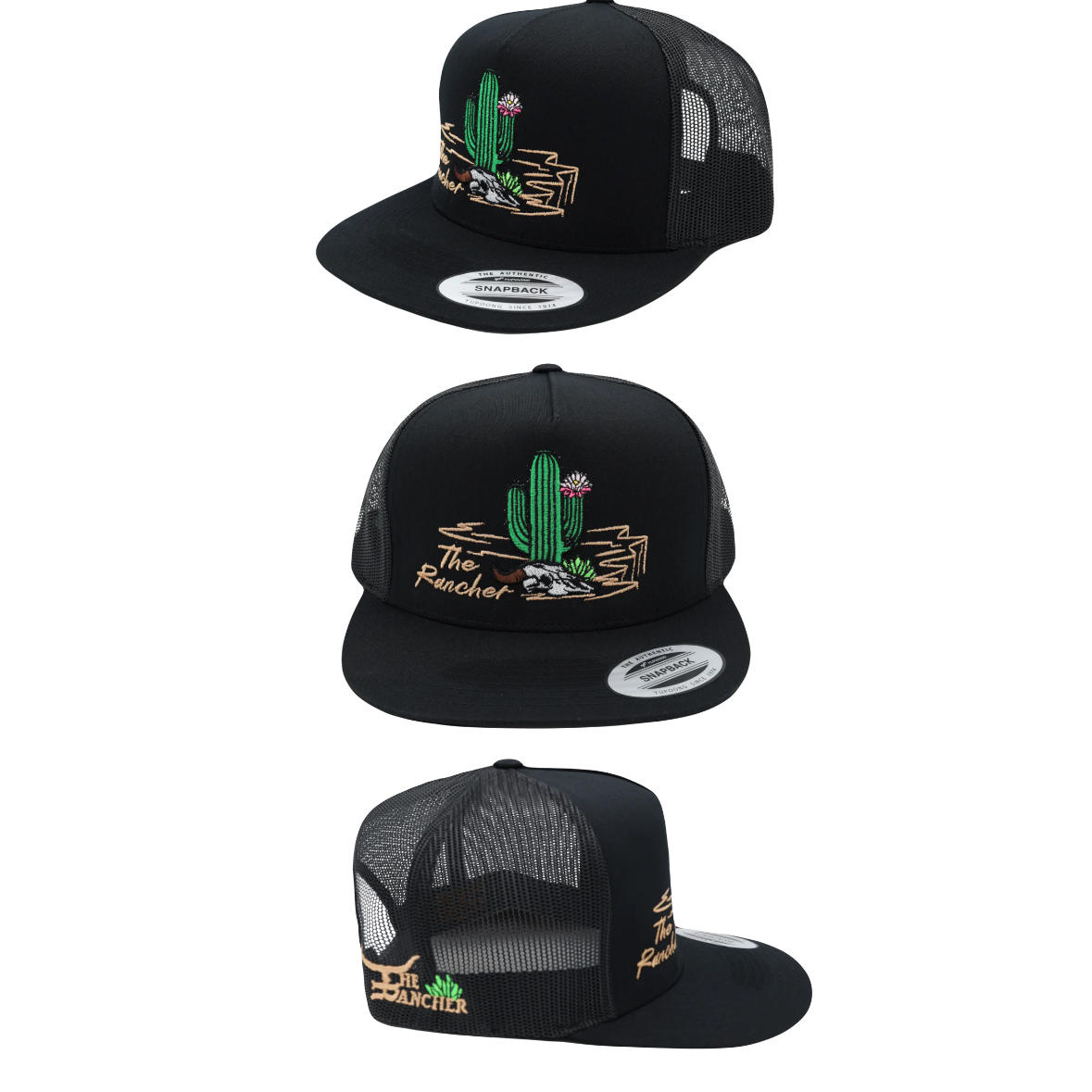 COYOTE CLIFF – Flatbill Trucker Snapback