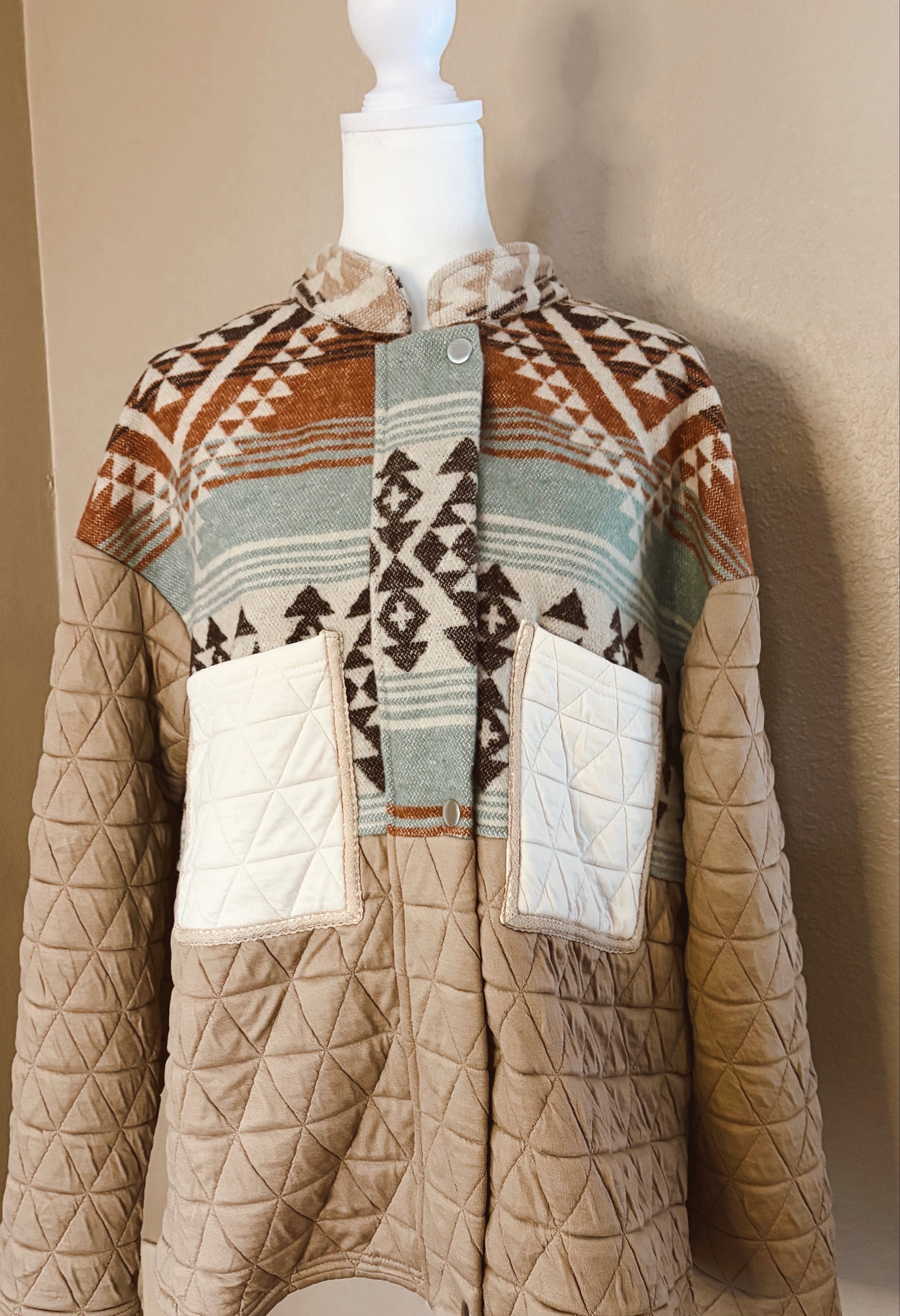 Aztec Horizon Patchwork Jacket