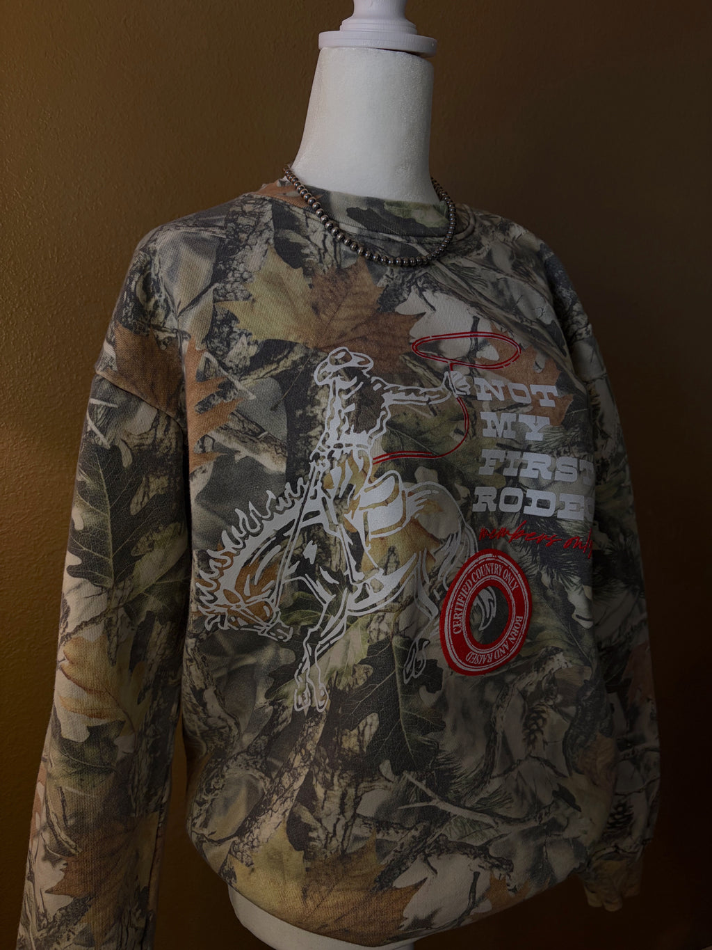 Members Only Camo Sweatshirt