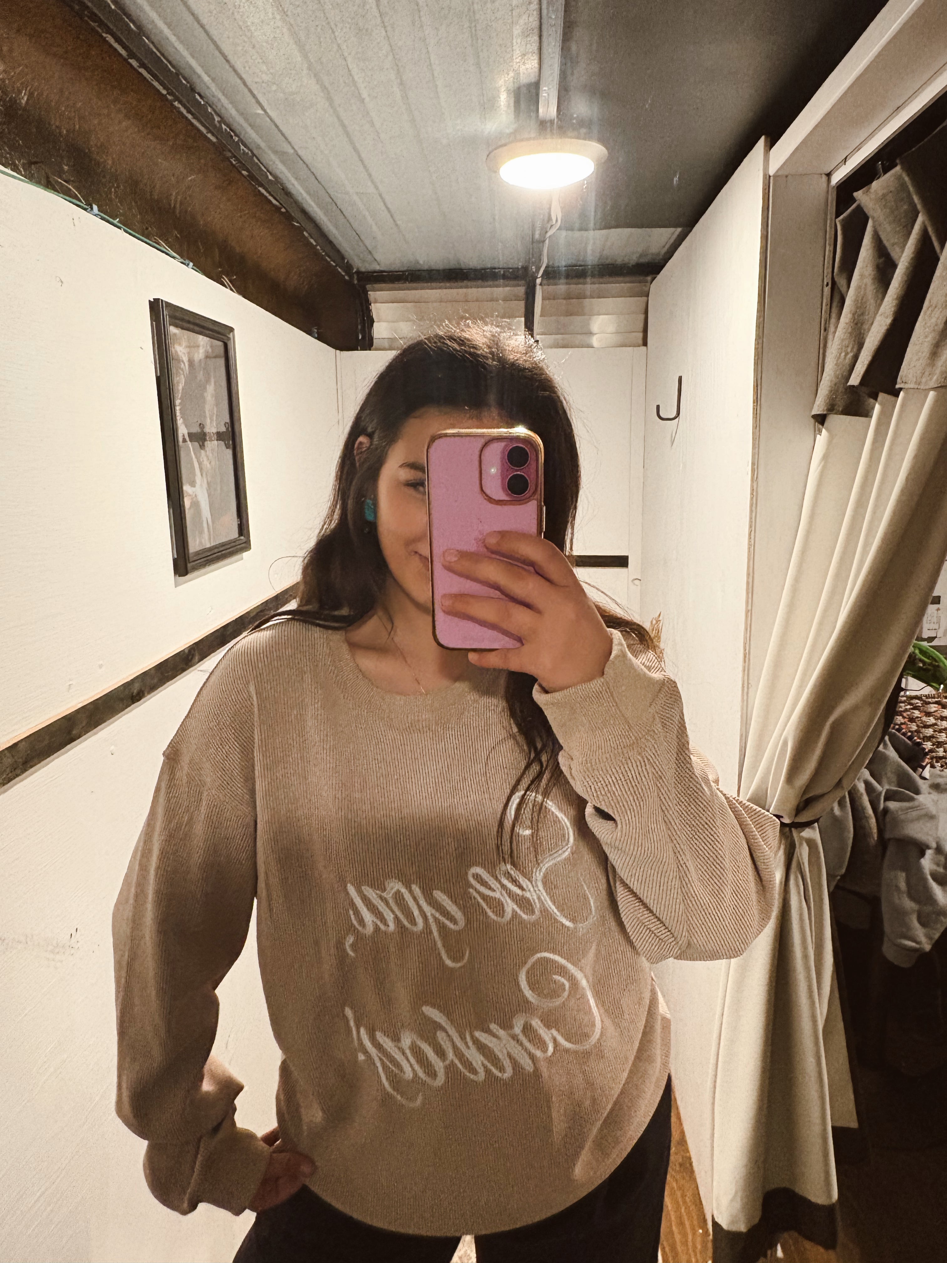 See You Cowboy Western Sweater