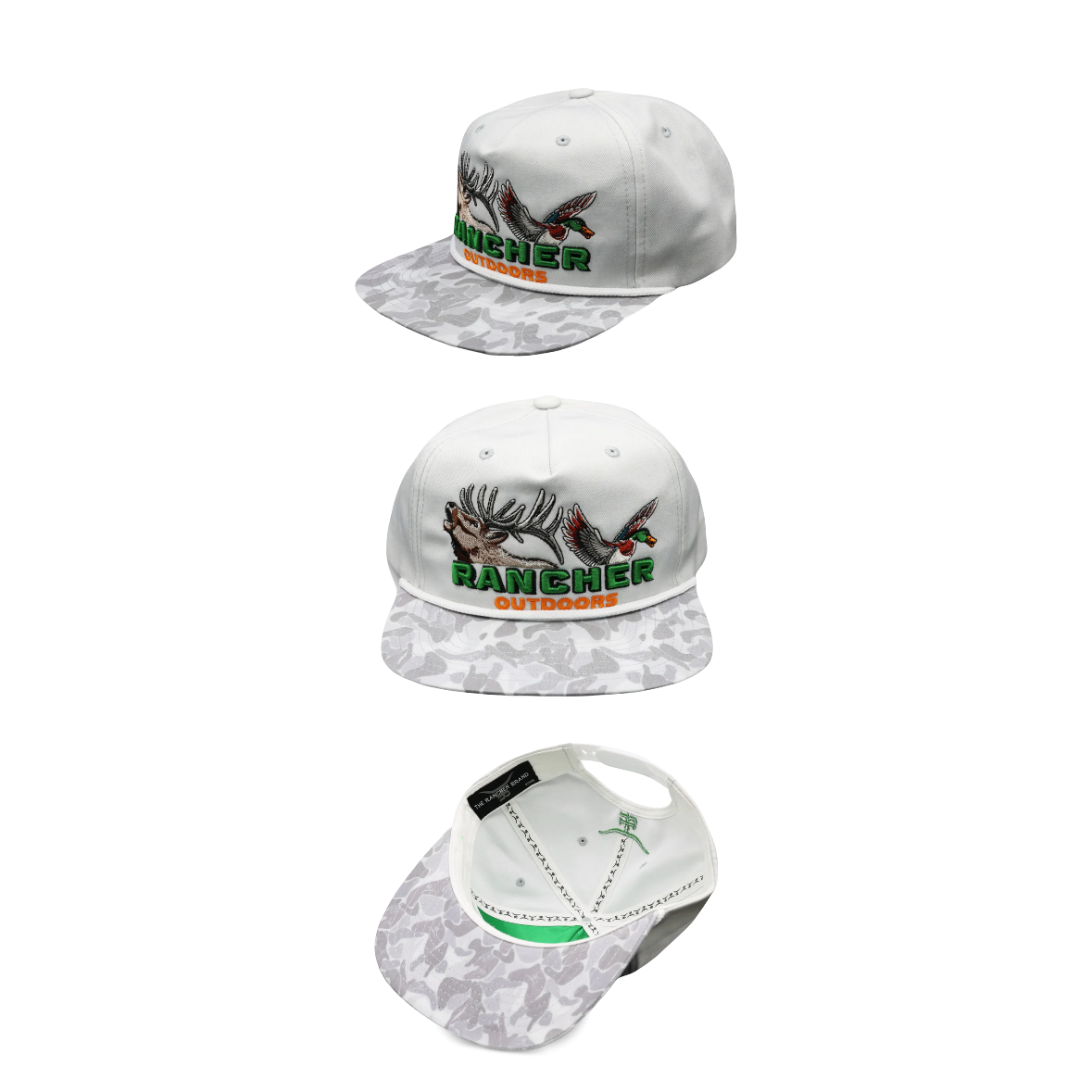 RACK & QUACK – Rancher Outdoors Collection Snapback