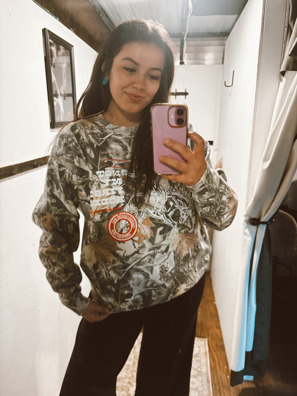 Members Only Camo Sweatshirt