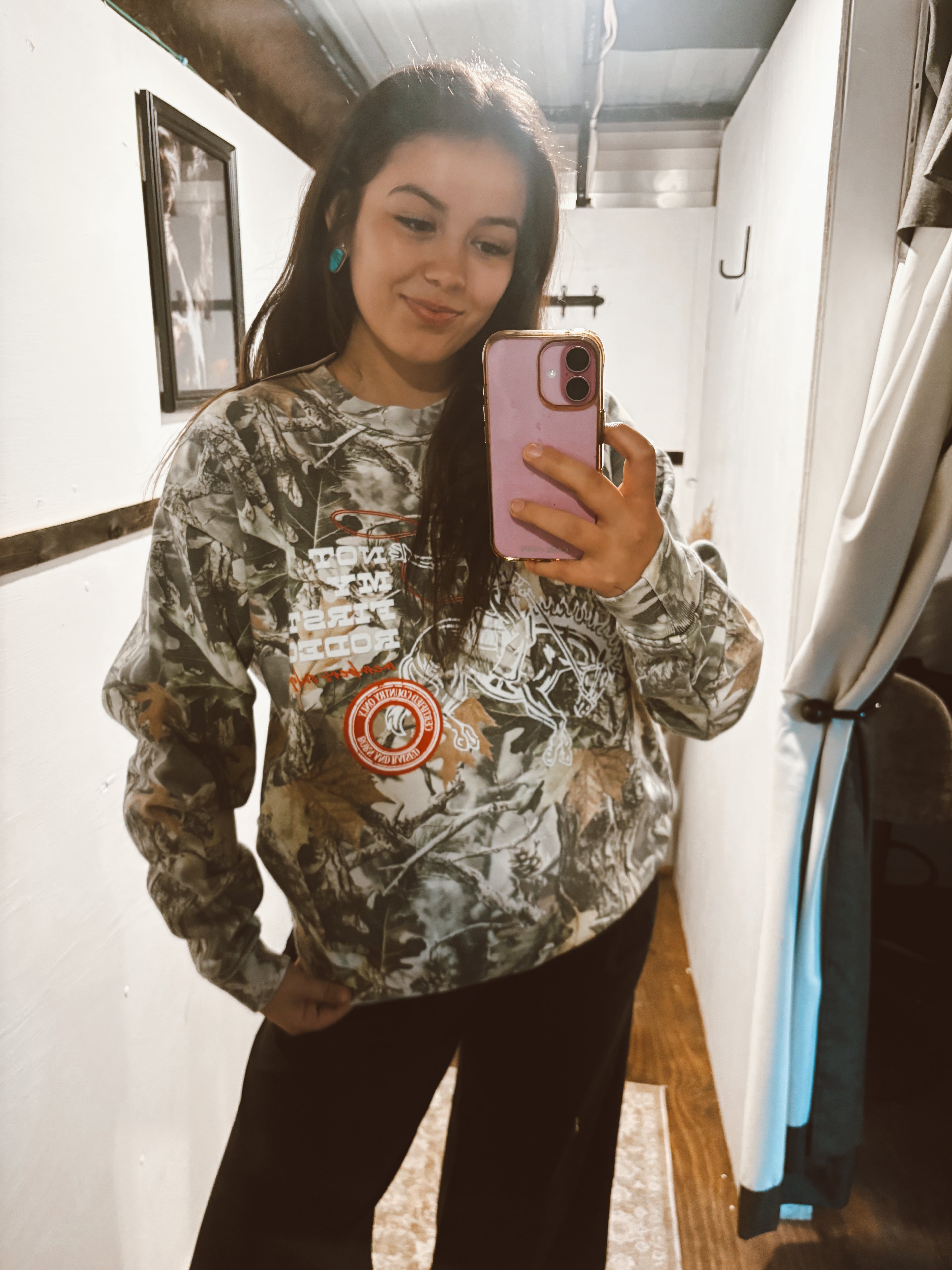 Members Only Camo Sweatshirt