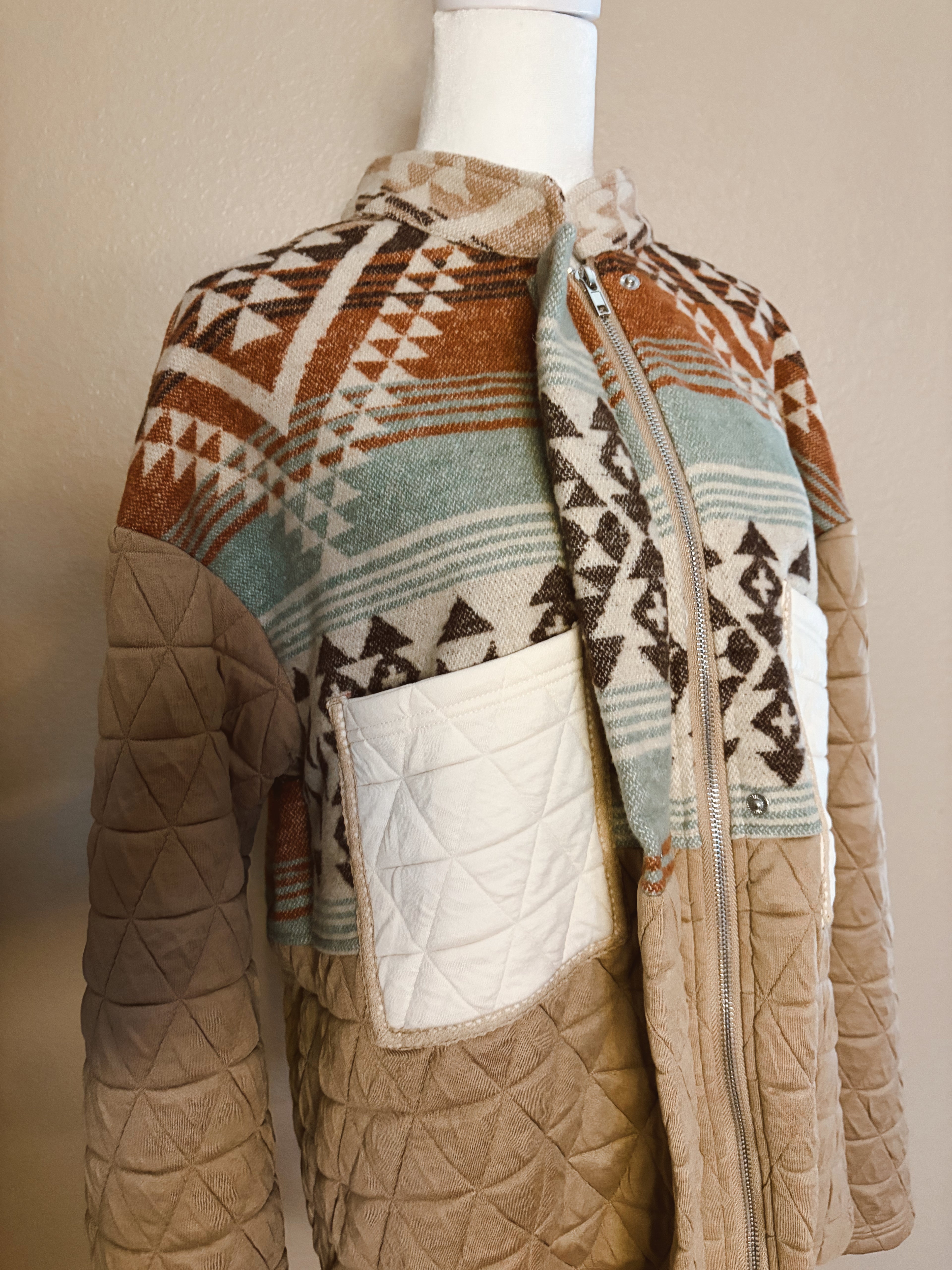 Aztec Horizon Patchwork Jacket