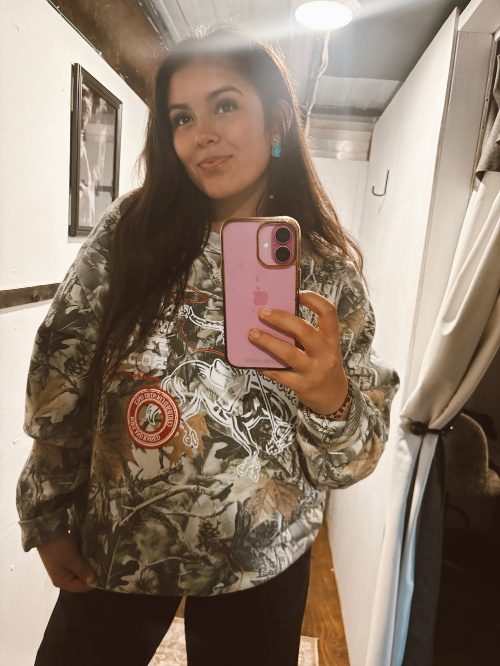 Members Only Camo Sweatshirt