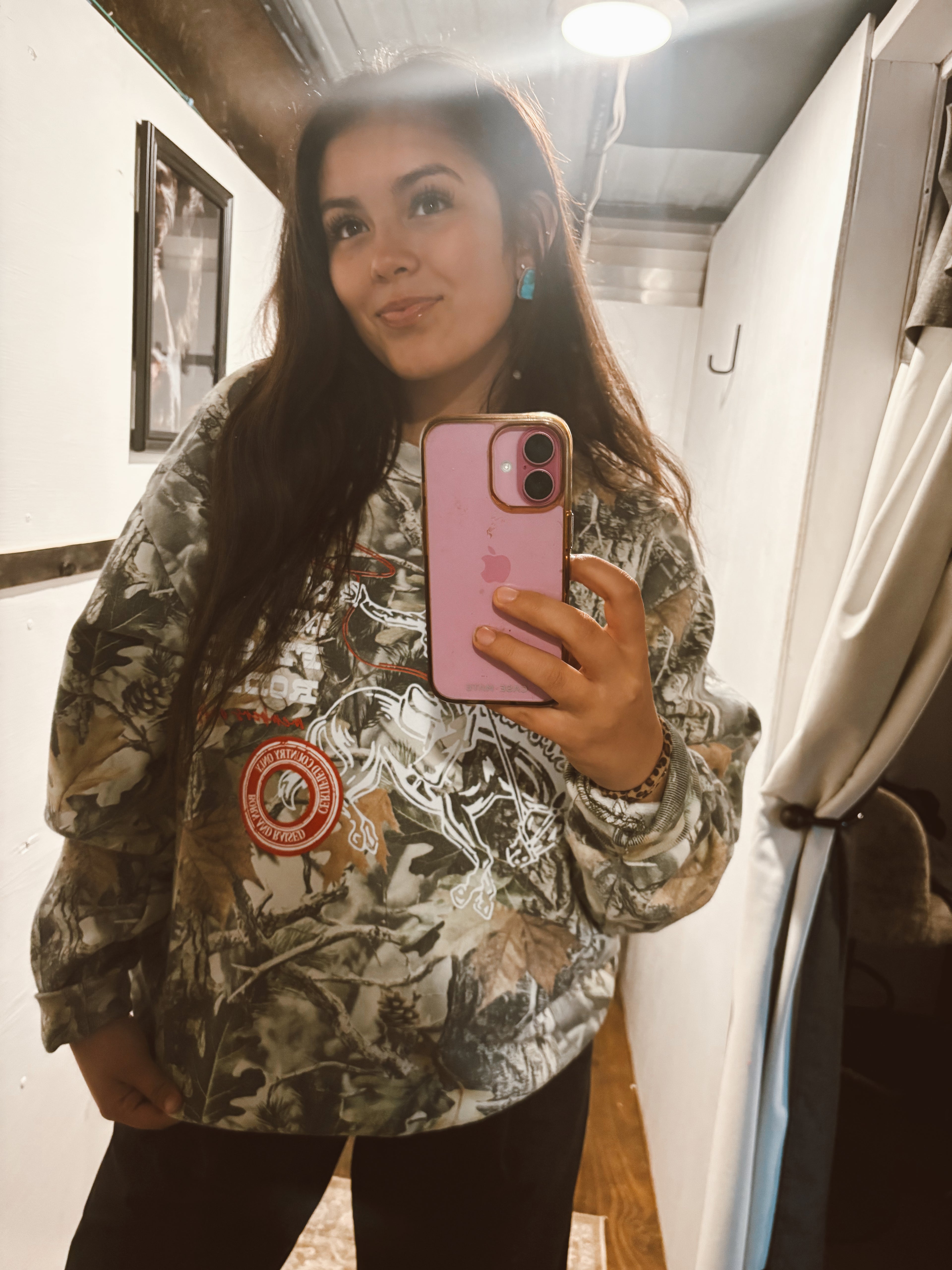 Members Only Camo Sweatshirt