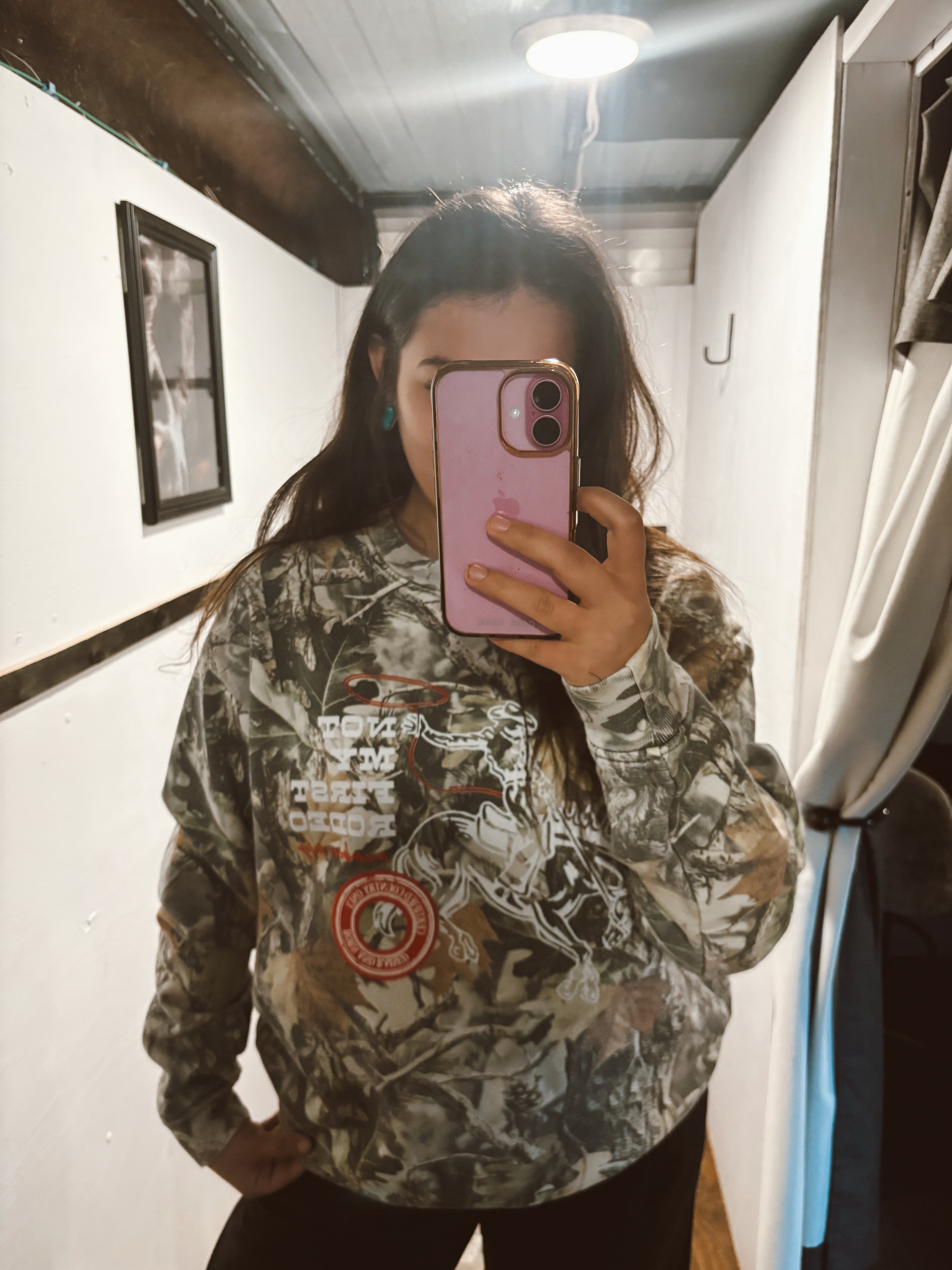 Members Only Camo Sweatshirt