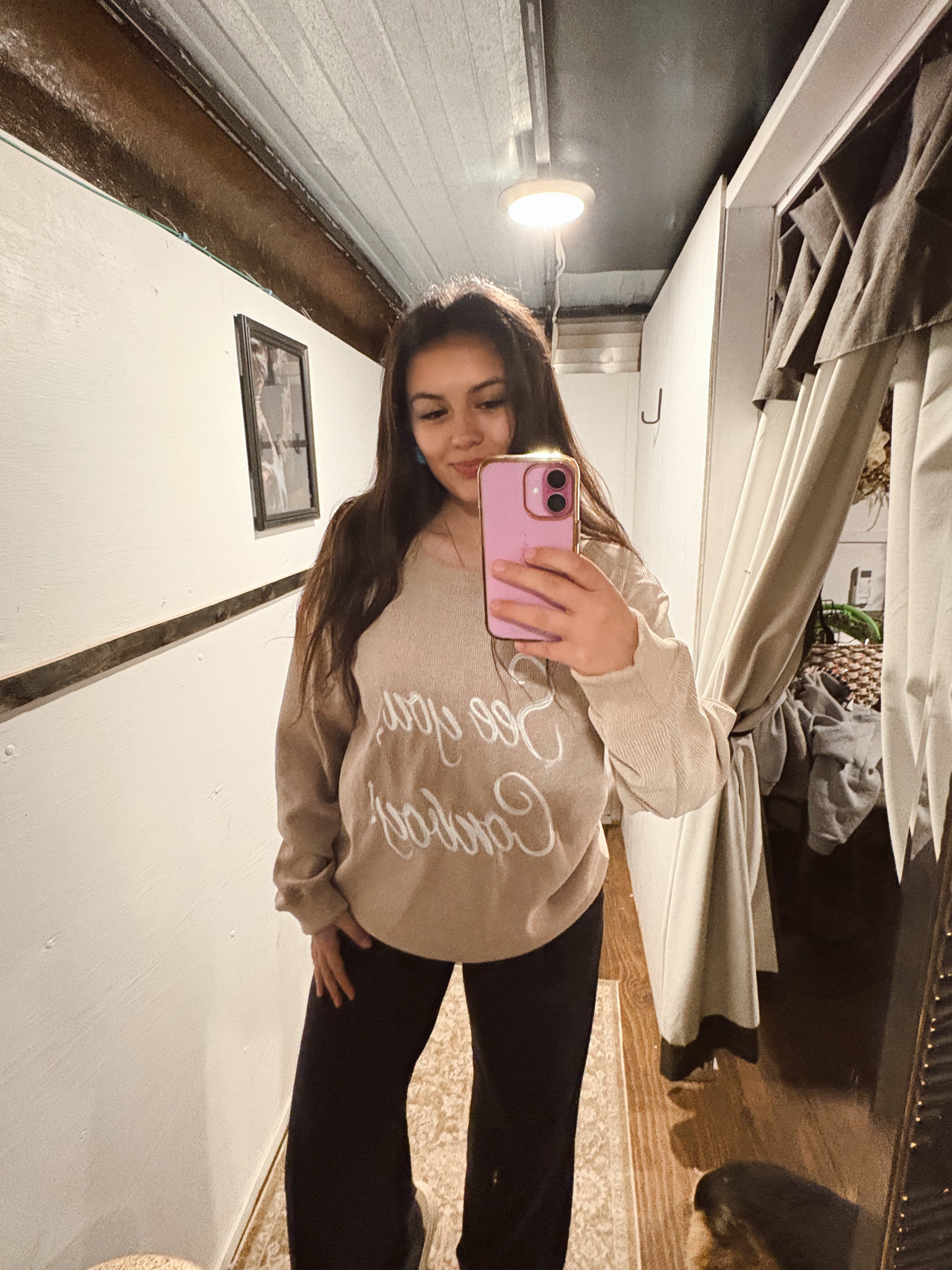 See You Cowboy Western Sweater