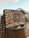 Heritage Grace Tooled Leather Purse
